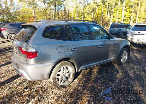 2008 BMW X3 3.0Si из США, поврежденный, VIN WBXPC93428WJ15154